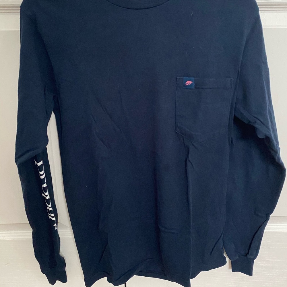 Mercian Proper navy tee